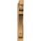 Ekena Millwork Olympic Block Smooth Outlooker, Western Red Cedar, 5 1/2"W x 34"D x 34"H OUT06X34X34OLY05SWR - alternate 3